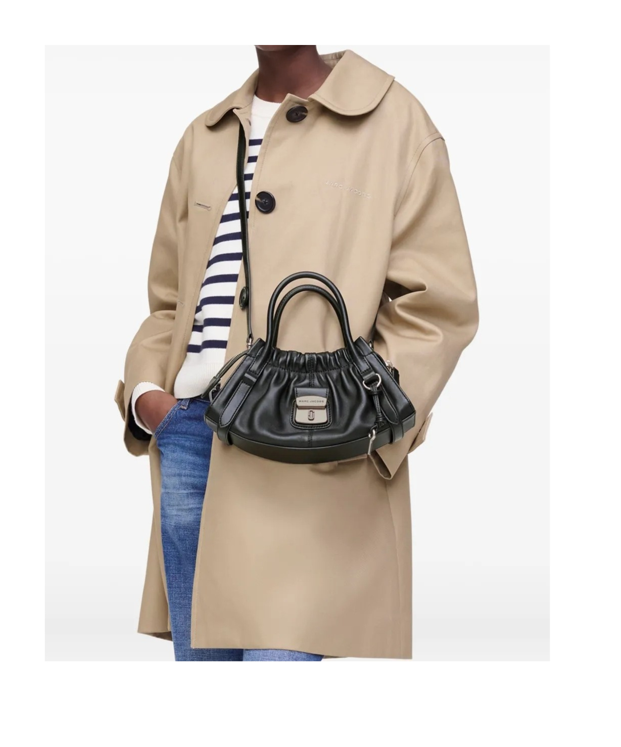 Marc Jacobs The Cristina Small Satchel In Black