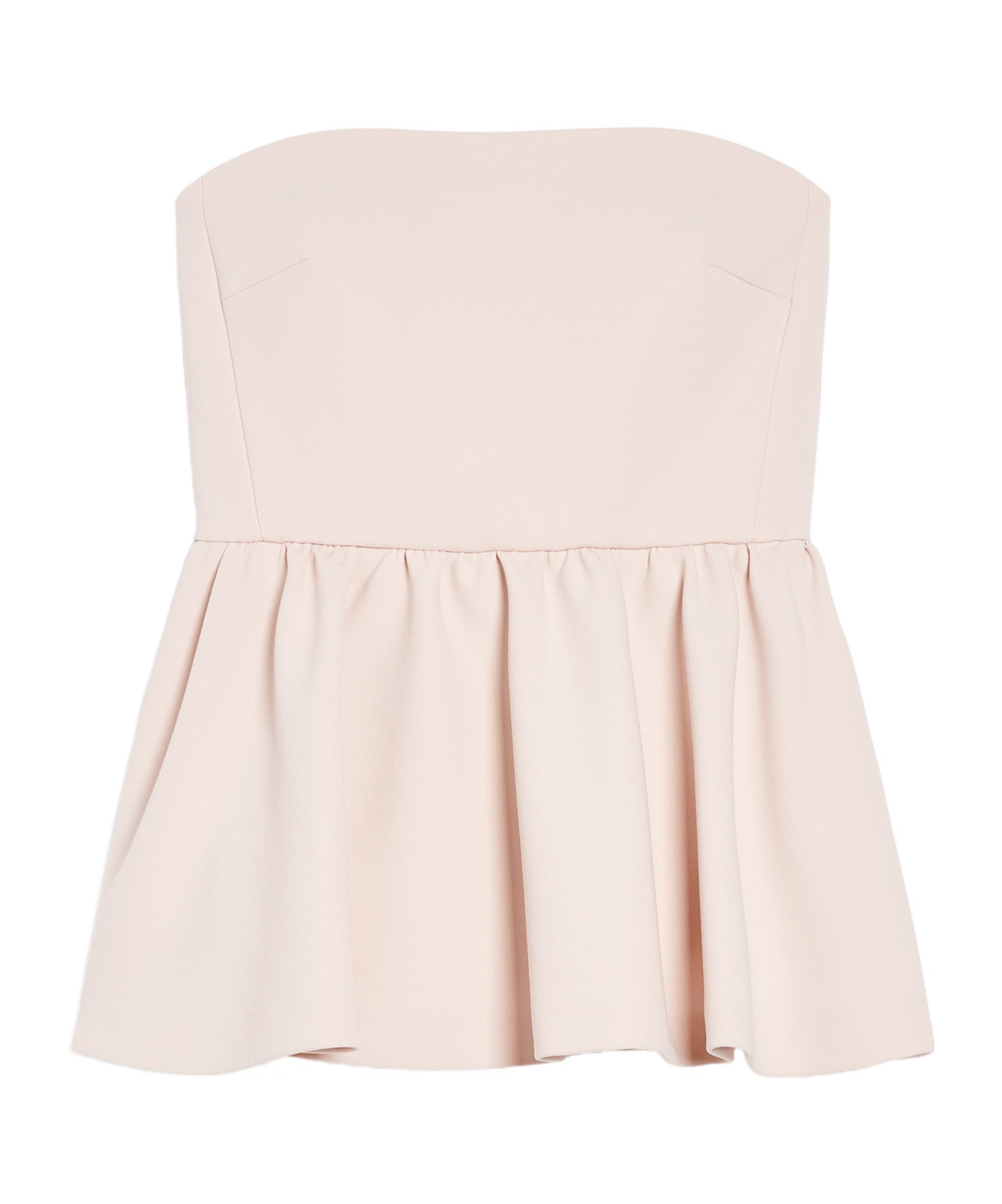 Max Mara Tight-fitting Tube Top In Nude