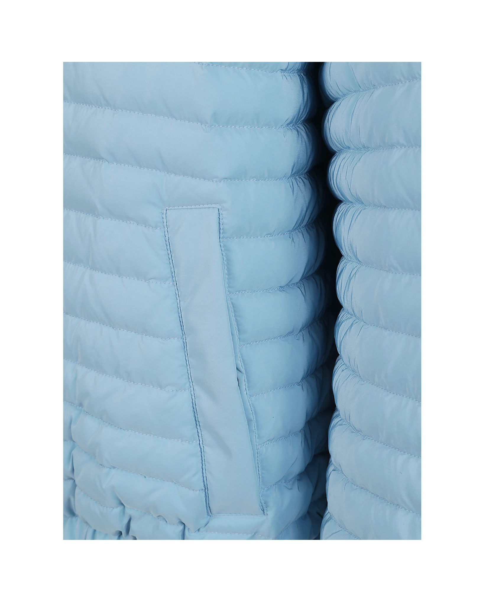 Moorer Long-sleeved Down Jacket In Blue