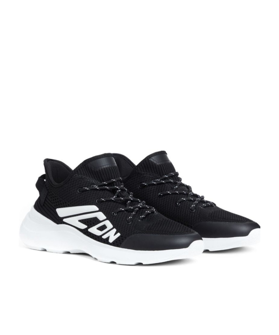 Dsquared2 Embossed-logo Sneakers In Black