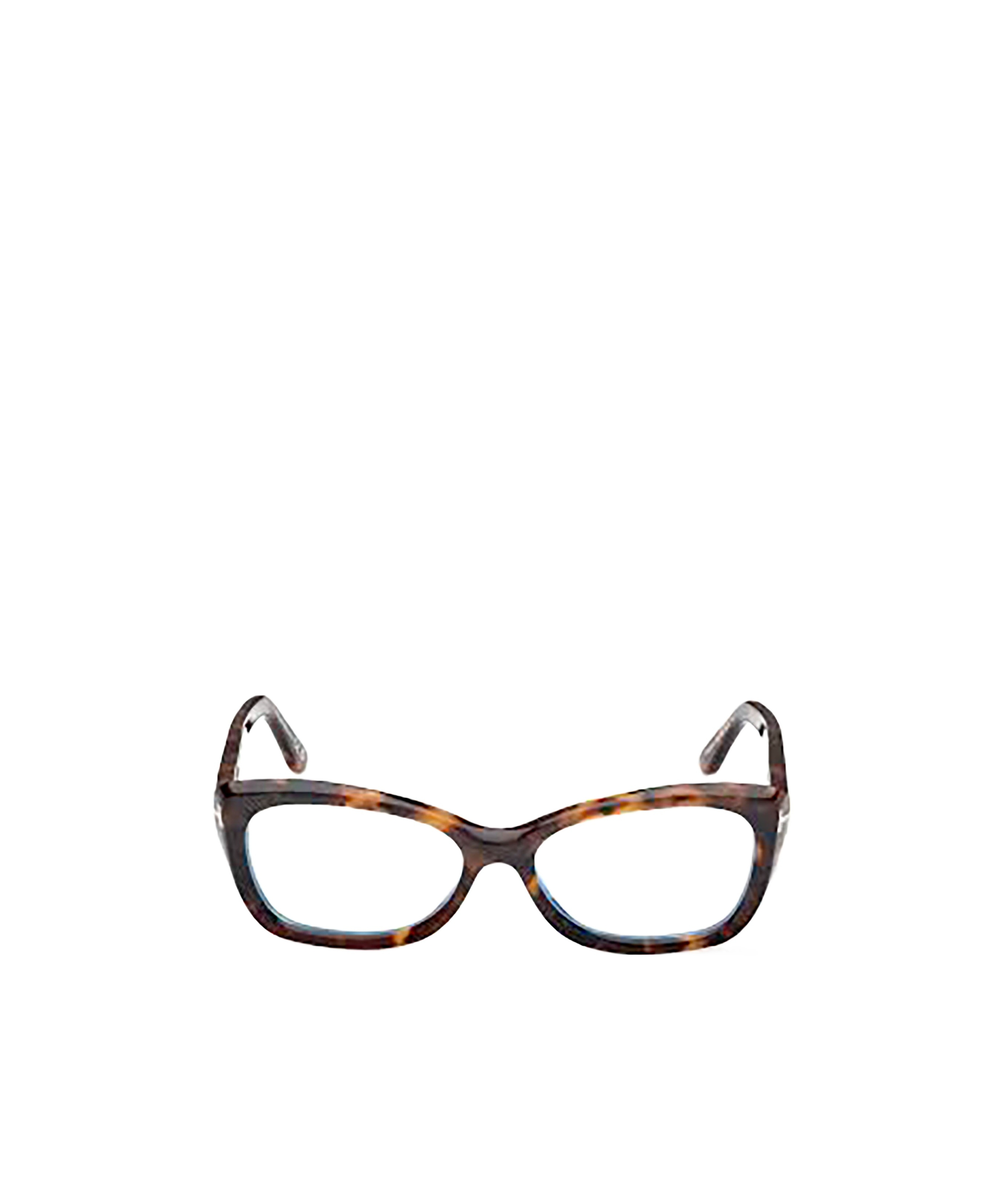 Tom Ford Eyewear Rectangular Frame Glasses In Brown