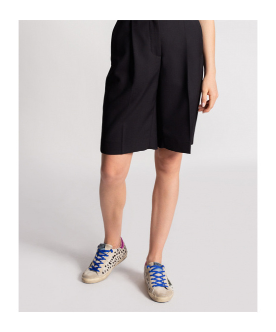 Golden Goose Super-star Leopard-print Sneakers In White