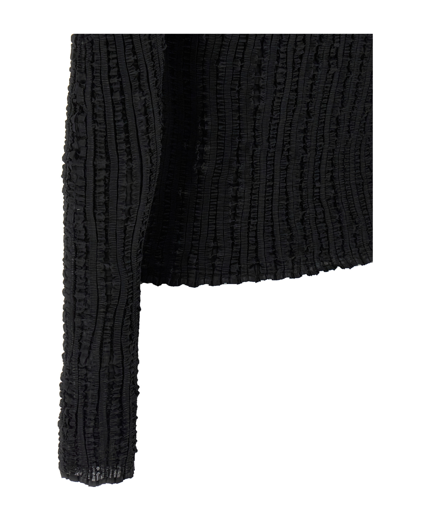 Issey Miyake Jellyfish Pleats Sweaters And Cardigans Black