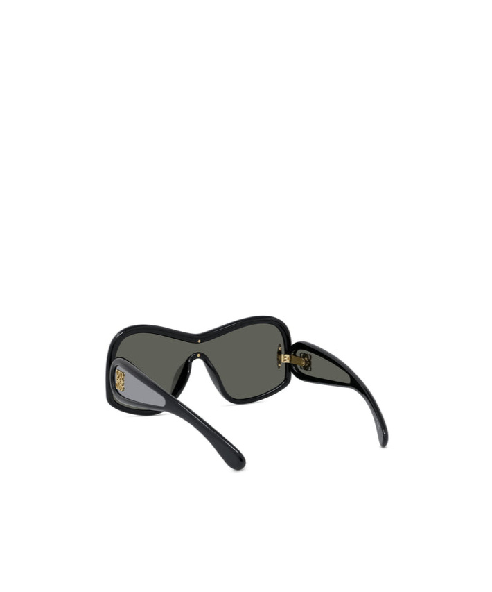 Loewe Logo Embossed Sunglasses In Black