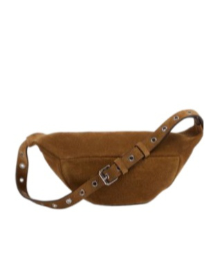Valentino Zippered Waist Pack In Brown