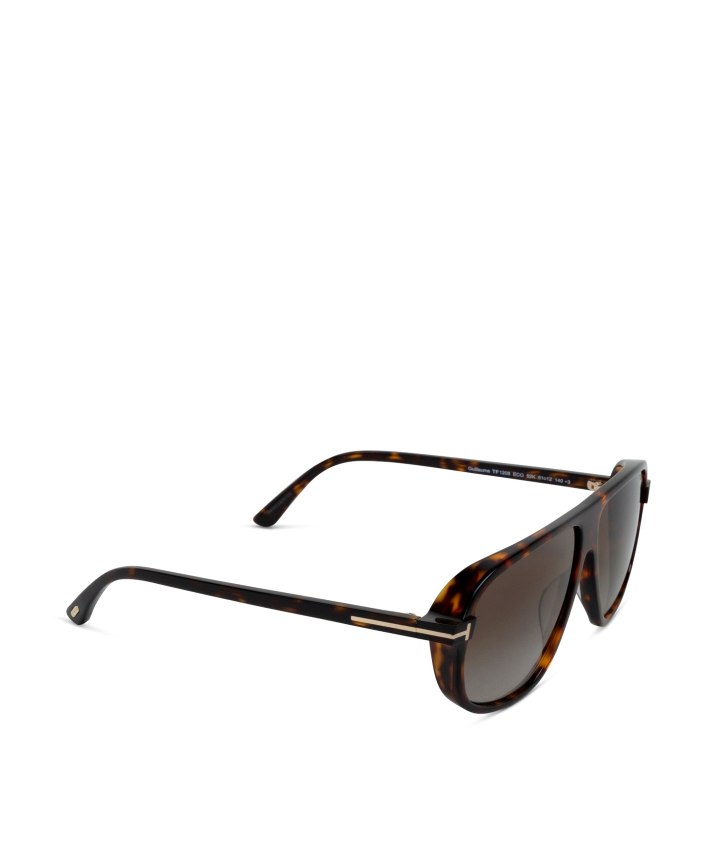Tom Ford Aviator Sunglasses In Brown