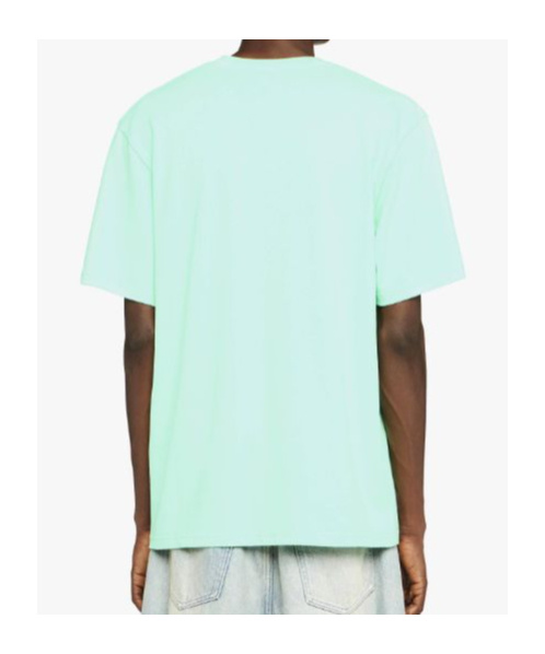Jw Anderson Men T-shirt With Embroidery In Green