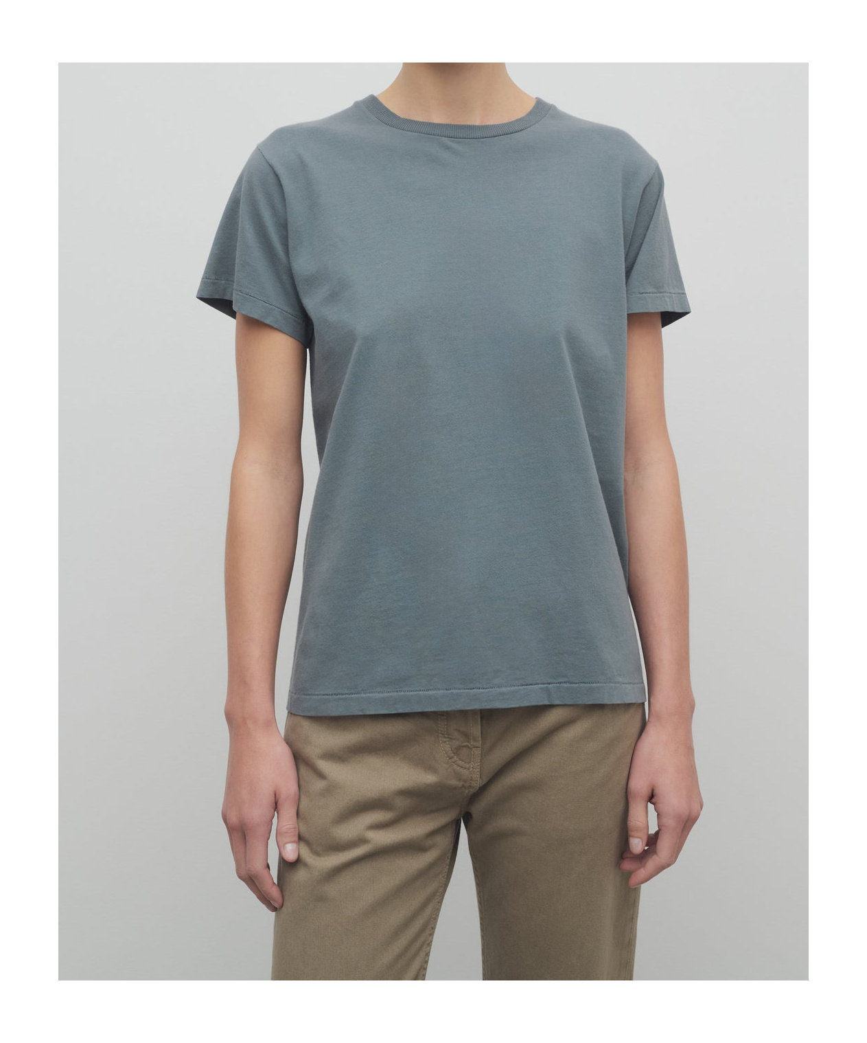 The Row Short-sleeved T-shirt In Gray