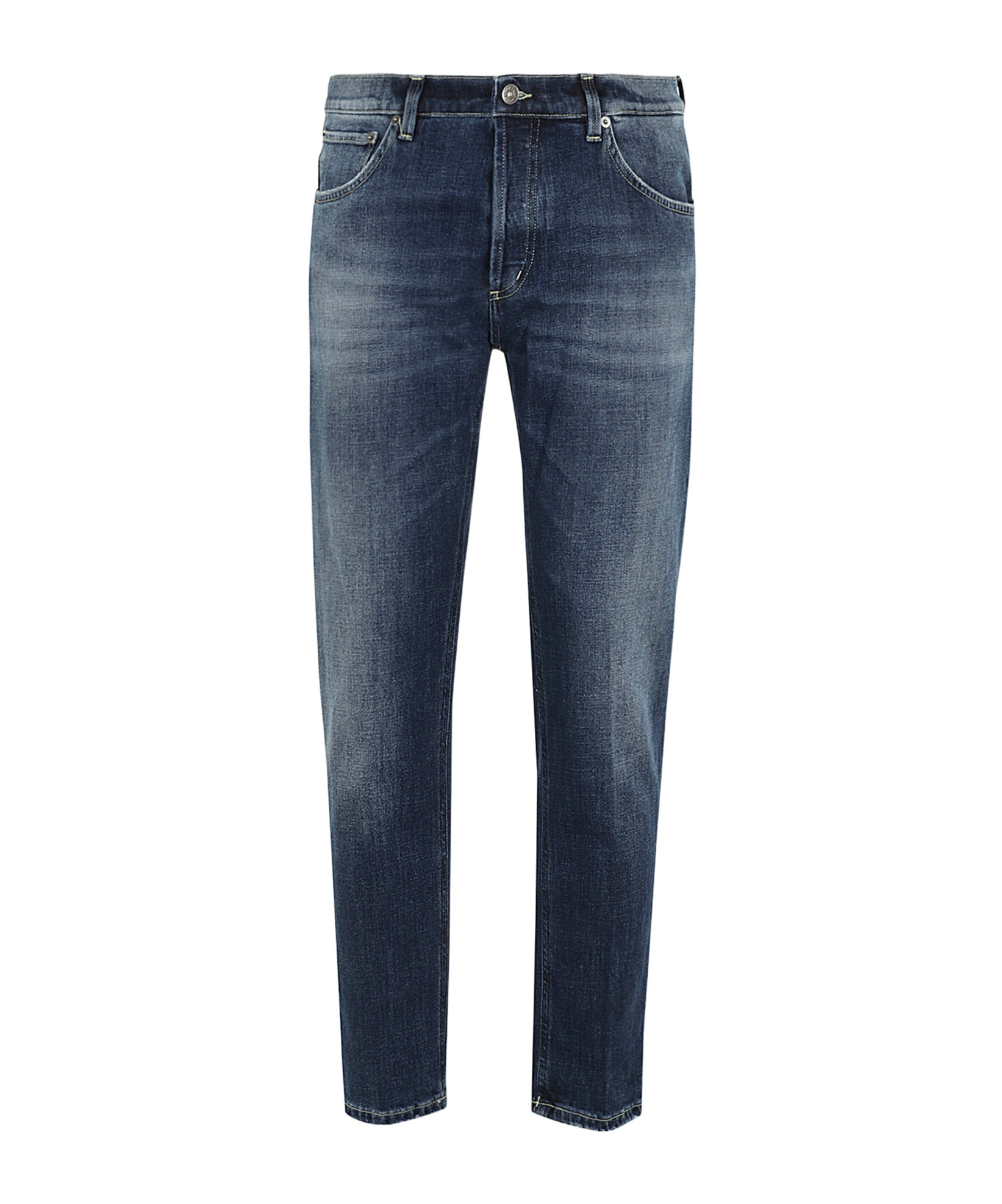 Dondup Brighton Medium Blue Jeans In Blue