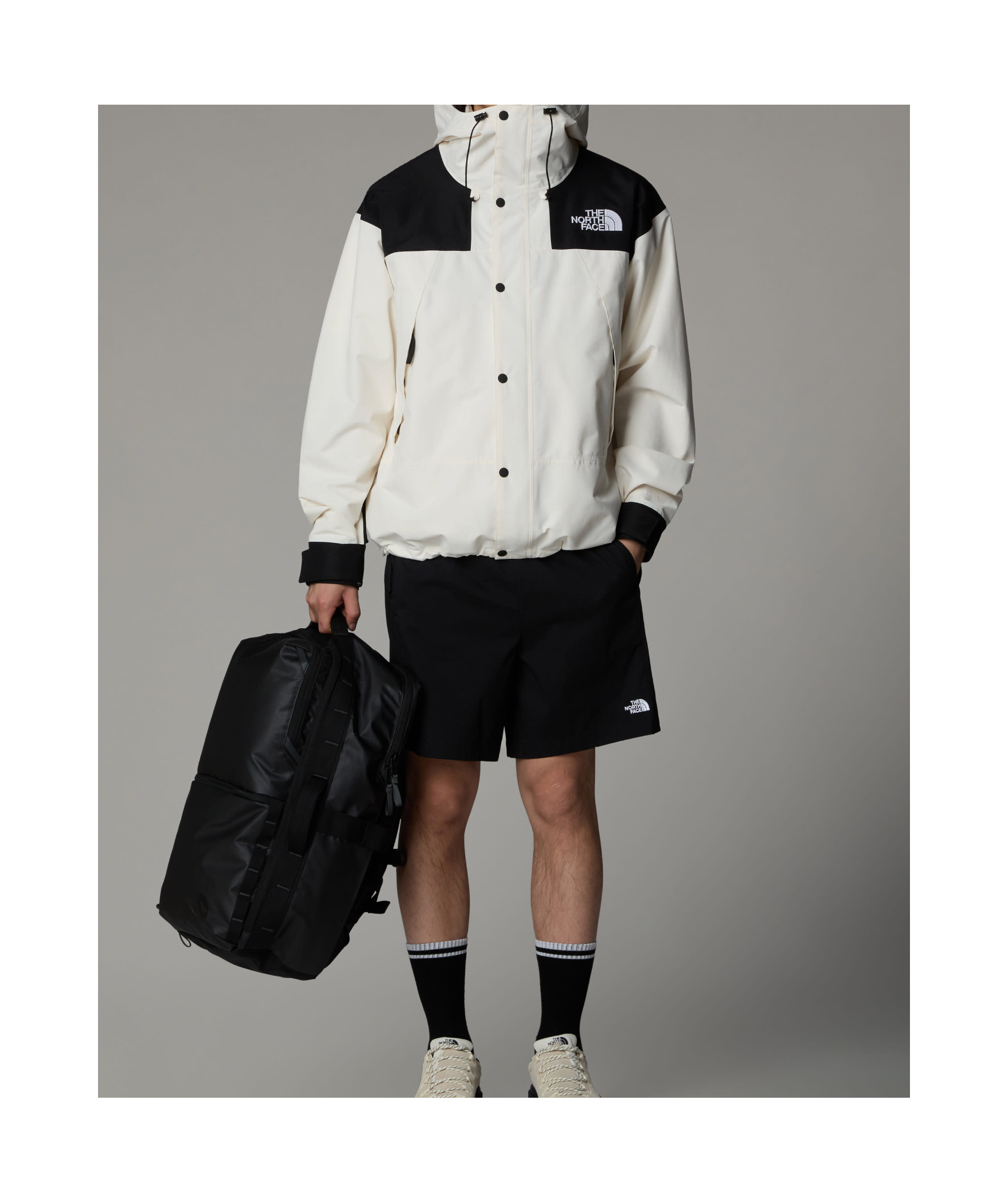 Shop The North Face Dryvent Mono Jacket In White