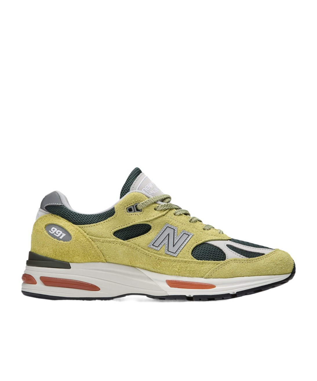 New Balance Made In Uk 991v2 Grape Sorbet Sneakers Beechnut In Multi