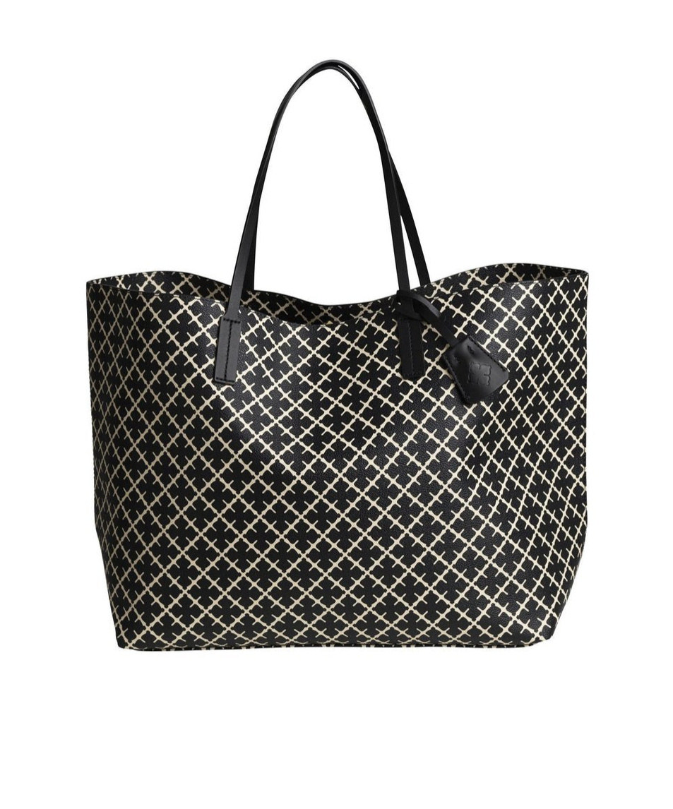 Shop By Malene Birger Abi Tote Bag In Black