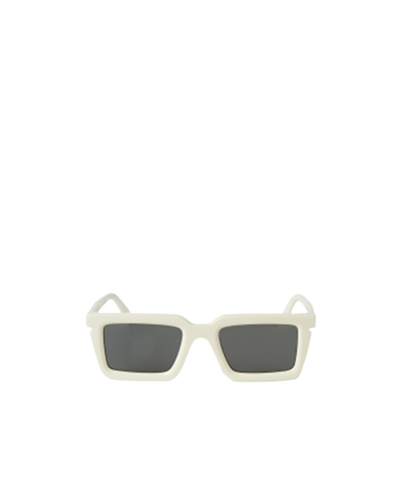 Off-white Arthur Rectangular Frame Sunglasses In Gray