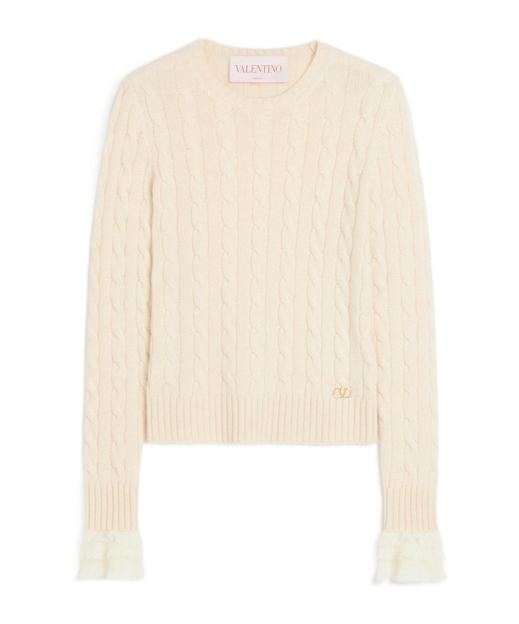 Valentino Women's Knitwear In White