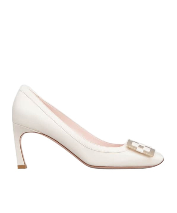ROGER VIVIER TROMPETTE PUMPS IN LEATHER