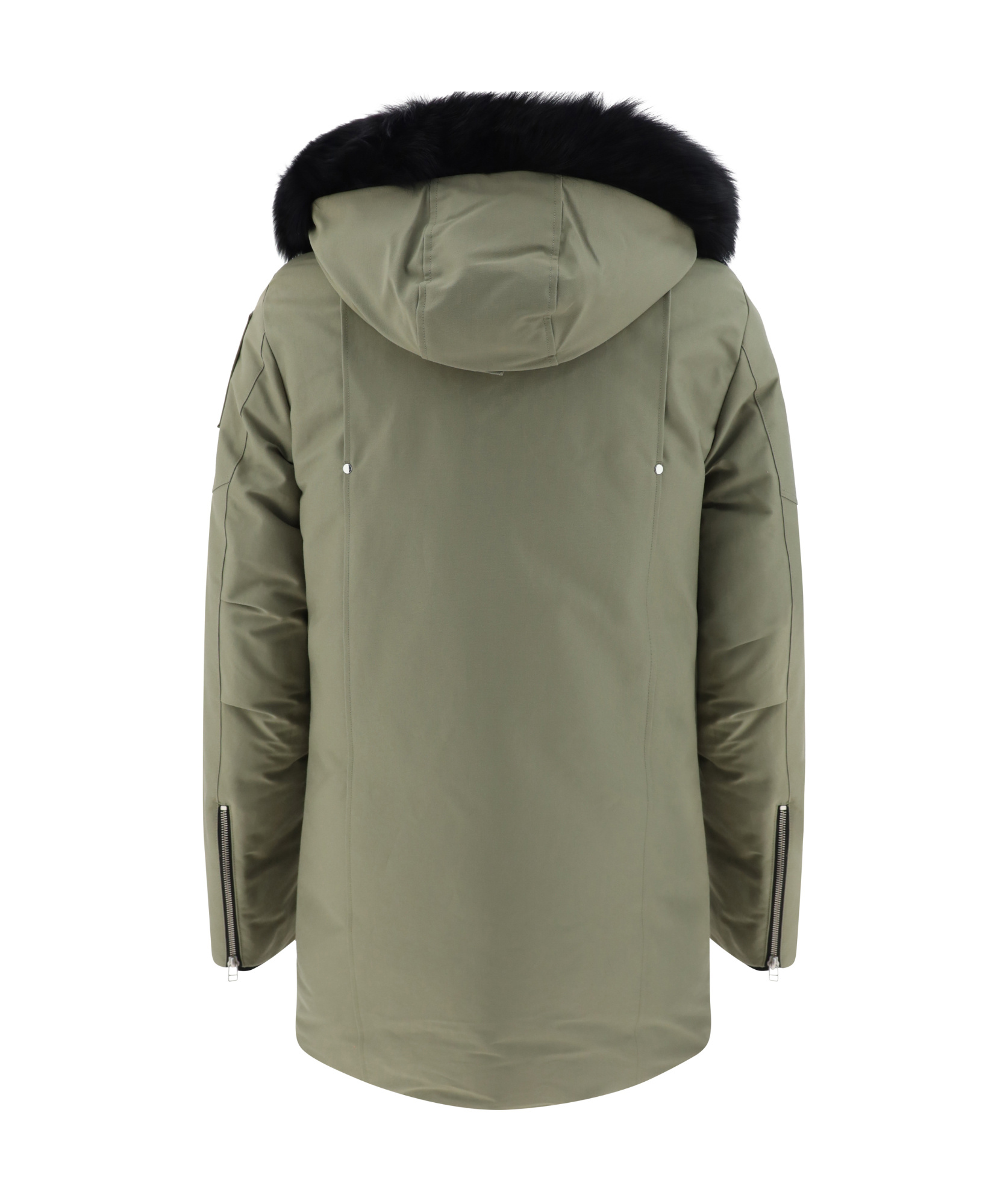 MOOSE KNUCKLES LONG-SLEEVED DOWN PARKA COAT 