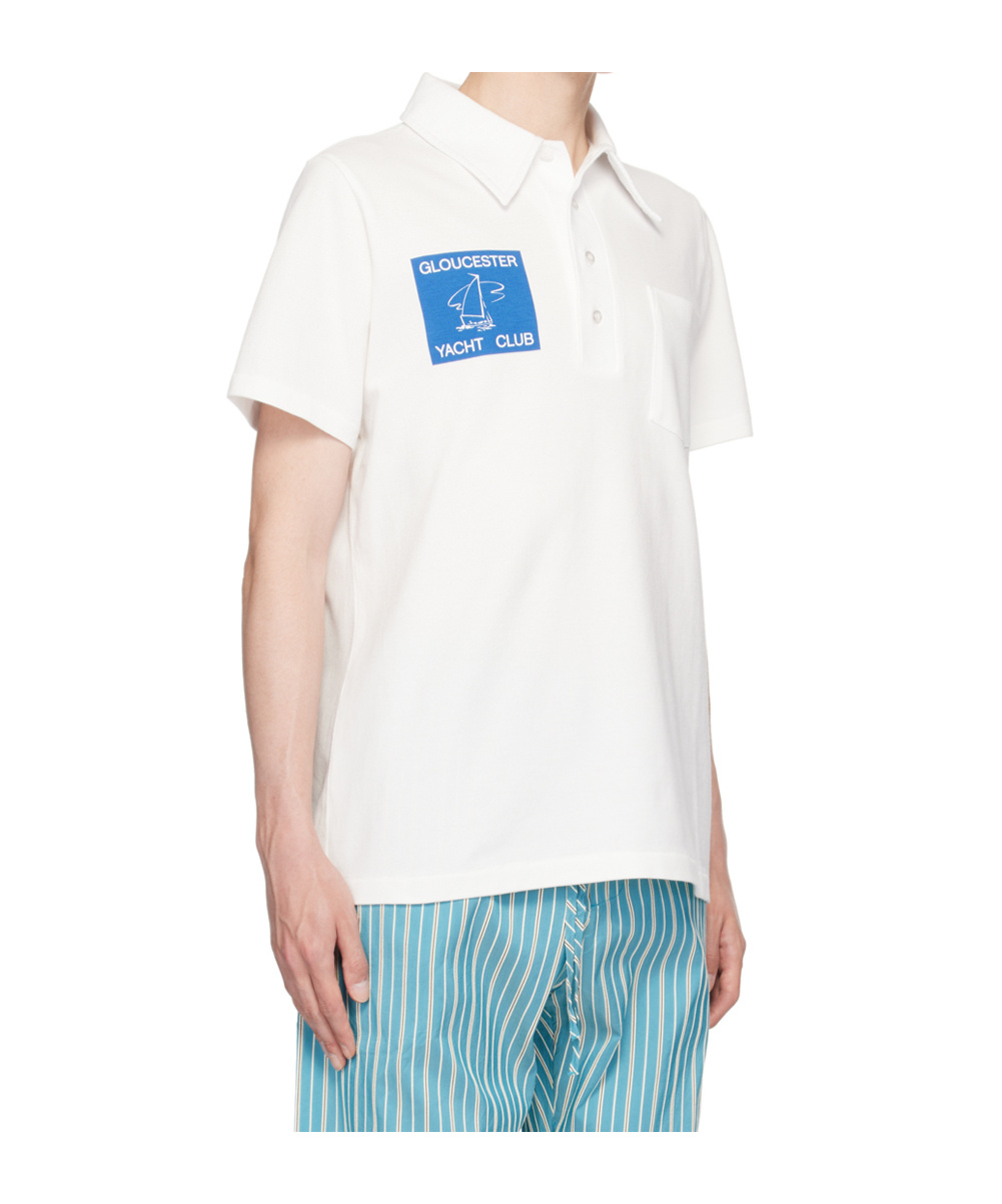 Bode White Gloucester Yacht Polo In White