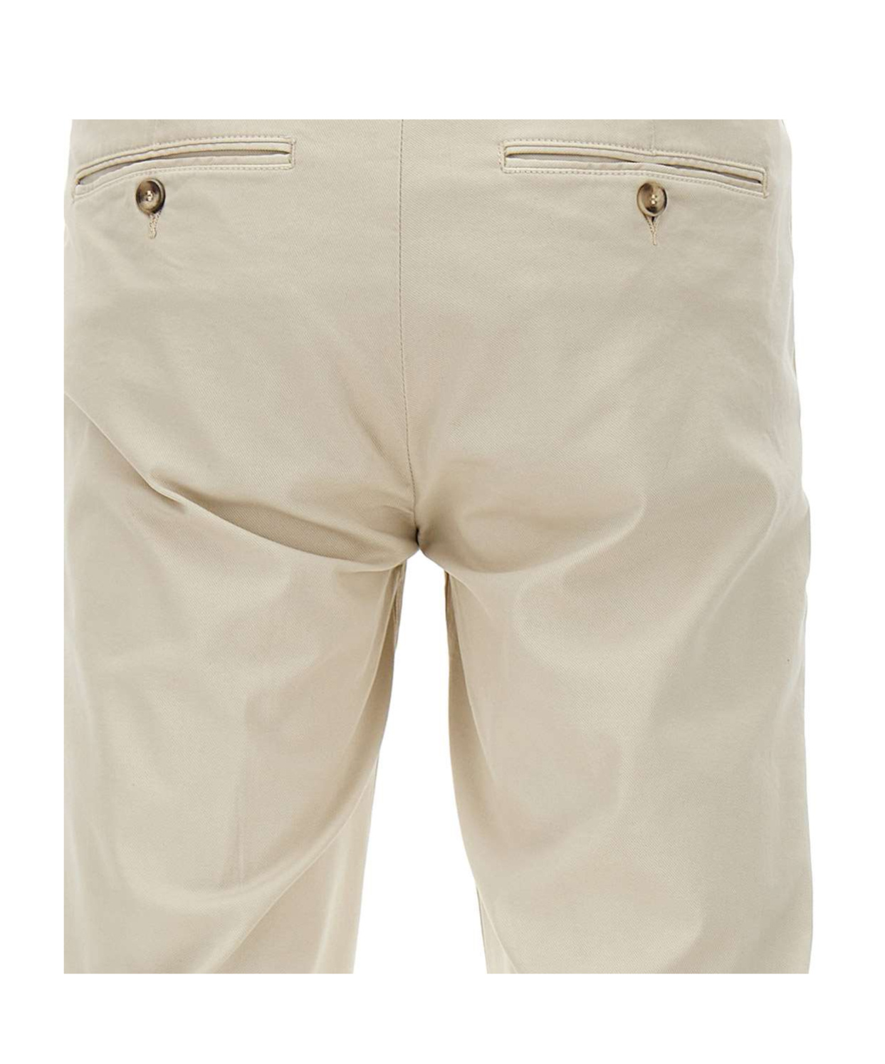 Re-hash Belt-loop Casual Pants In Nude