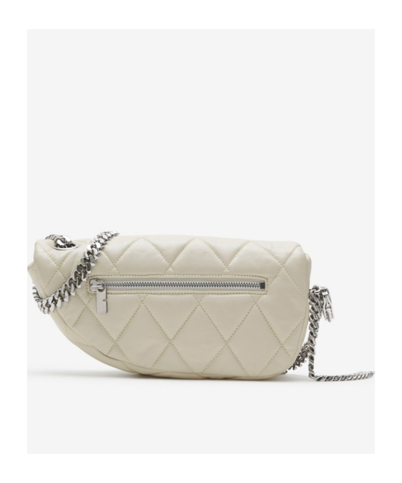 Burberry Shield Lock Shoulder Bag In Nude