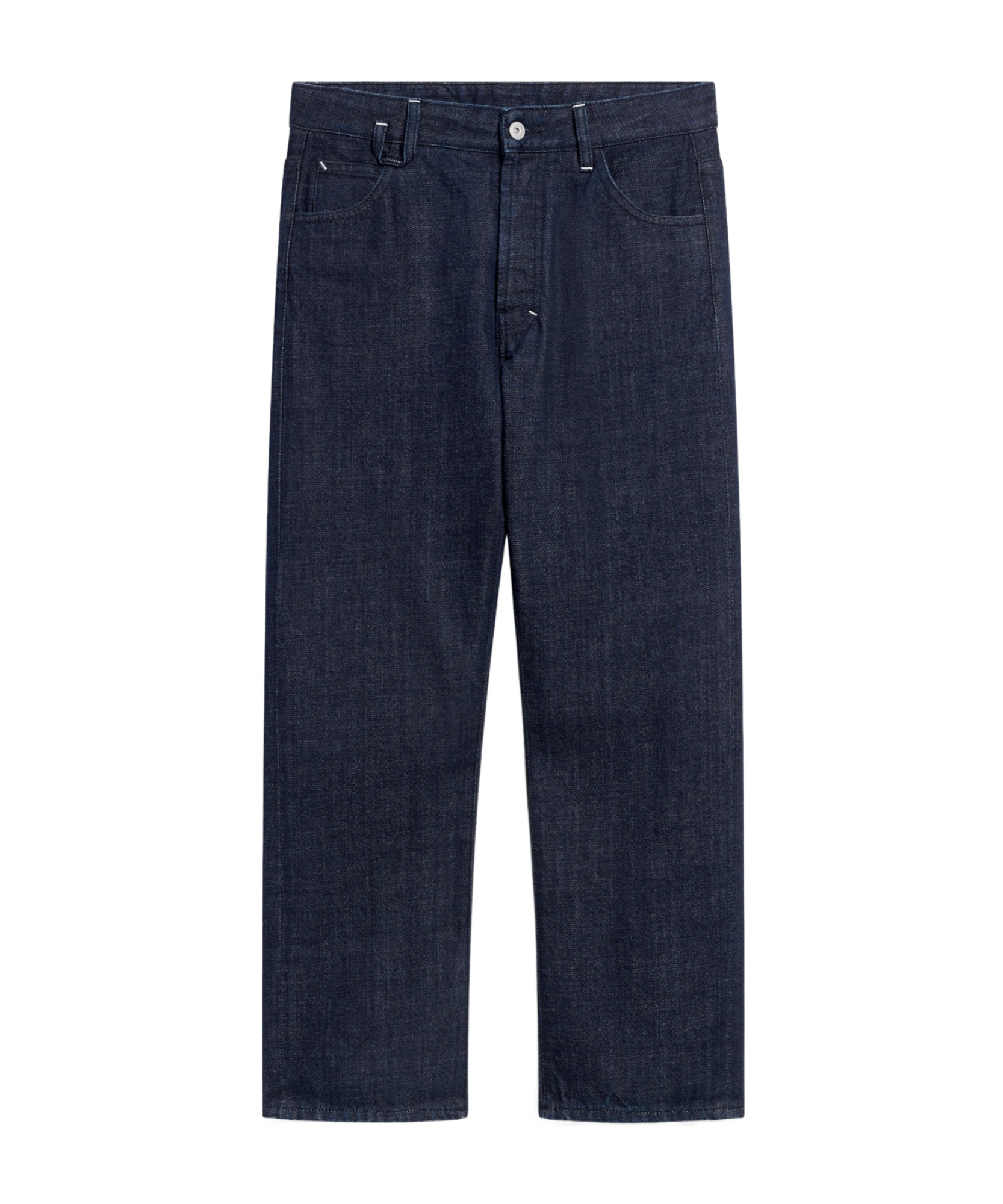 Jacquemus Belt-loop Jeans In Black