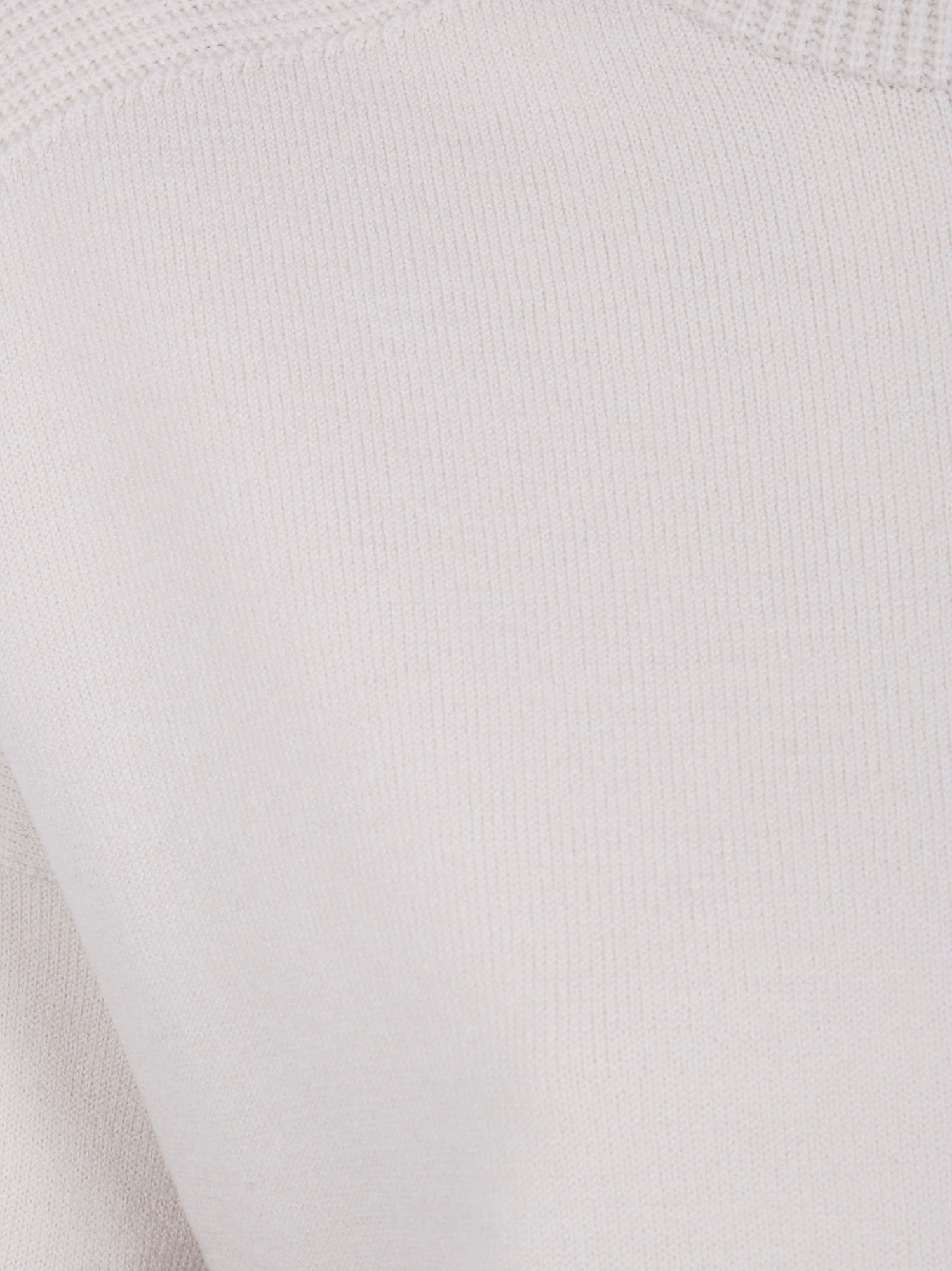 D Exterior Turtleneck Wool Sweater In Gray