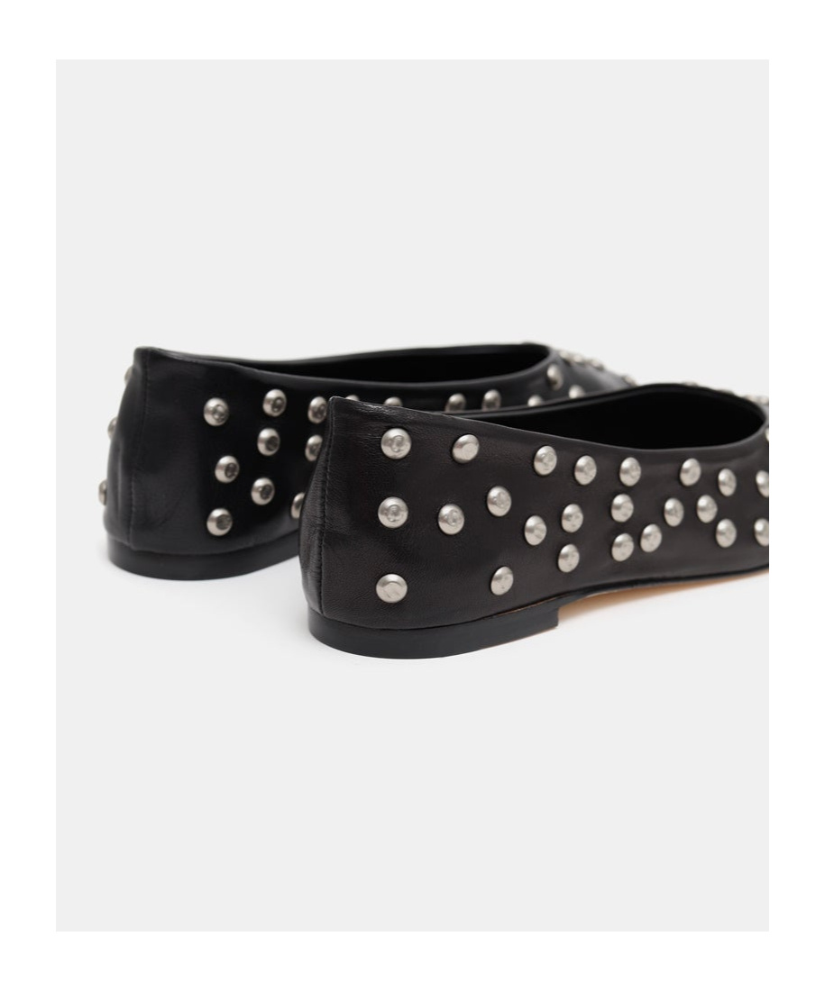 Shop Gimaguas Bailarina Flat Shoe In Black