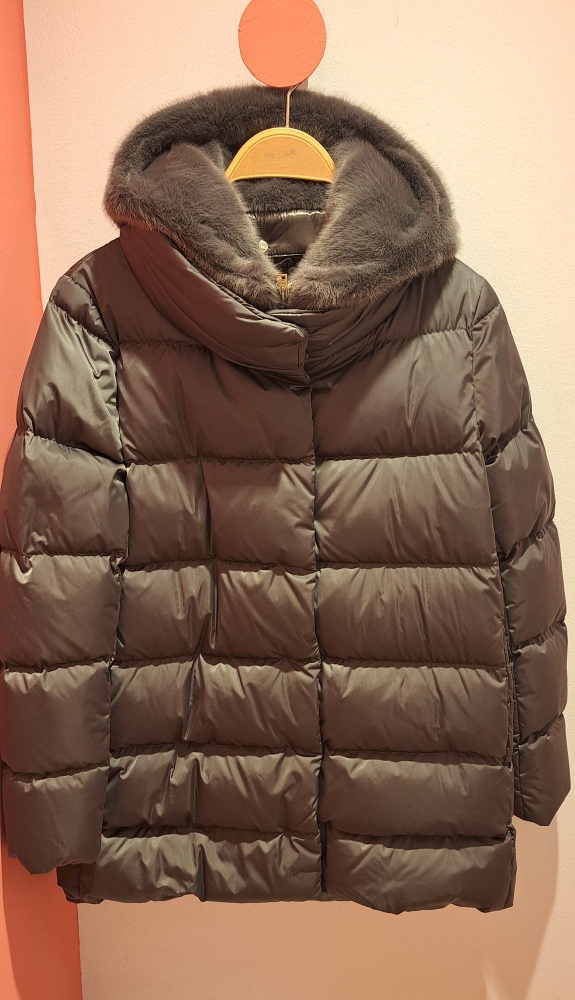 Herno Quilted Down Jacket In Brown