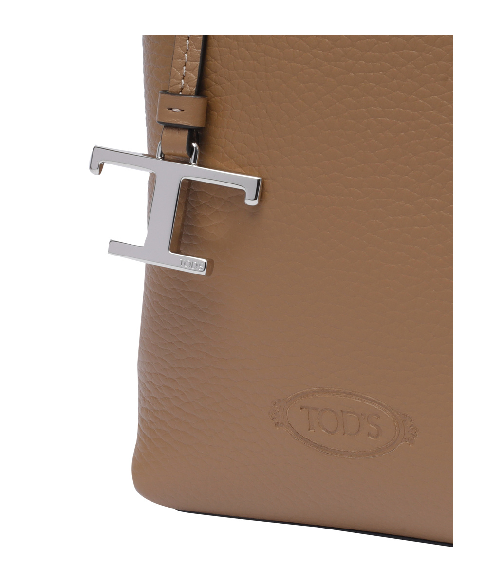 Tod's Single Handle Shoulder Bag In Brown