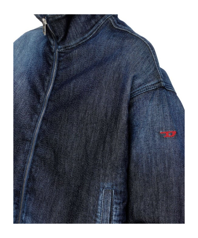 Diesel De-sanderz Bomber Jacket In Black