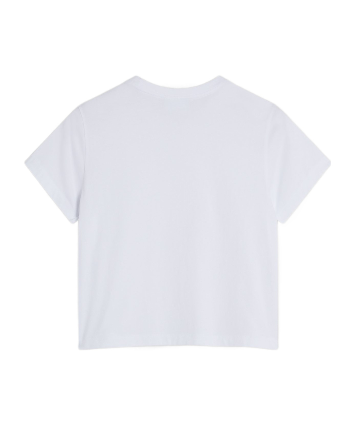 Maison Kitsuné Baby Fox Patch Baby T-shirt In White