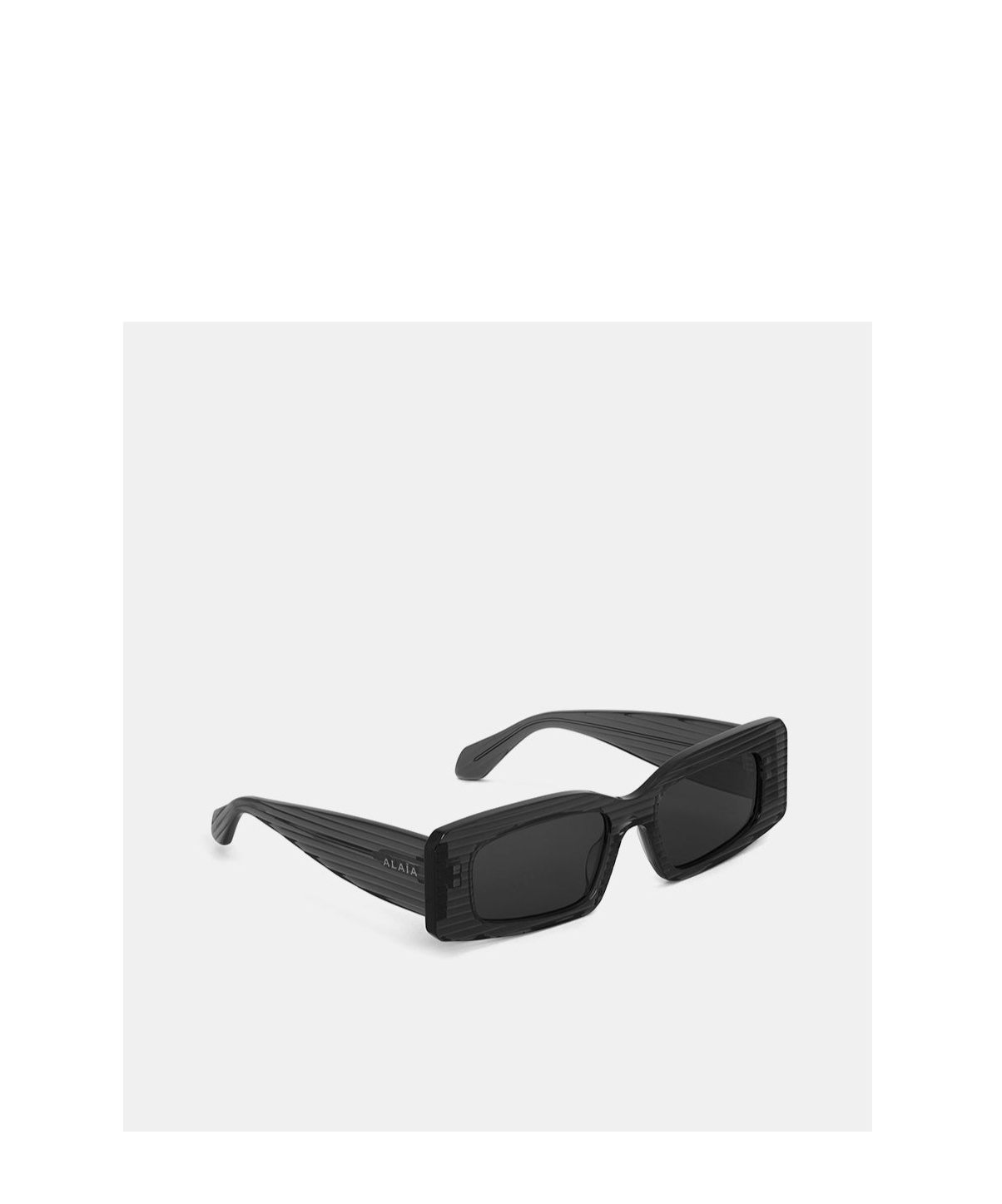 Shop Alaïa Full Frame Sunglasses In Black