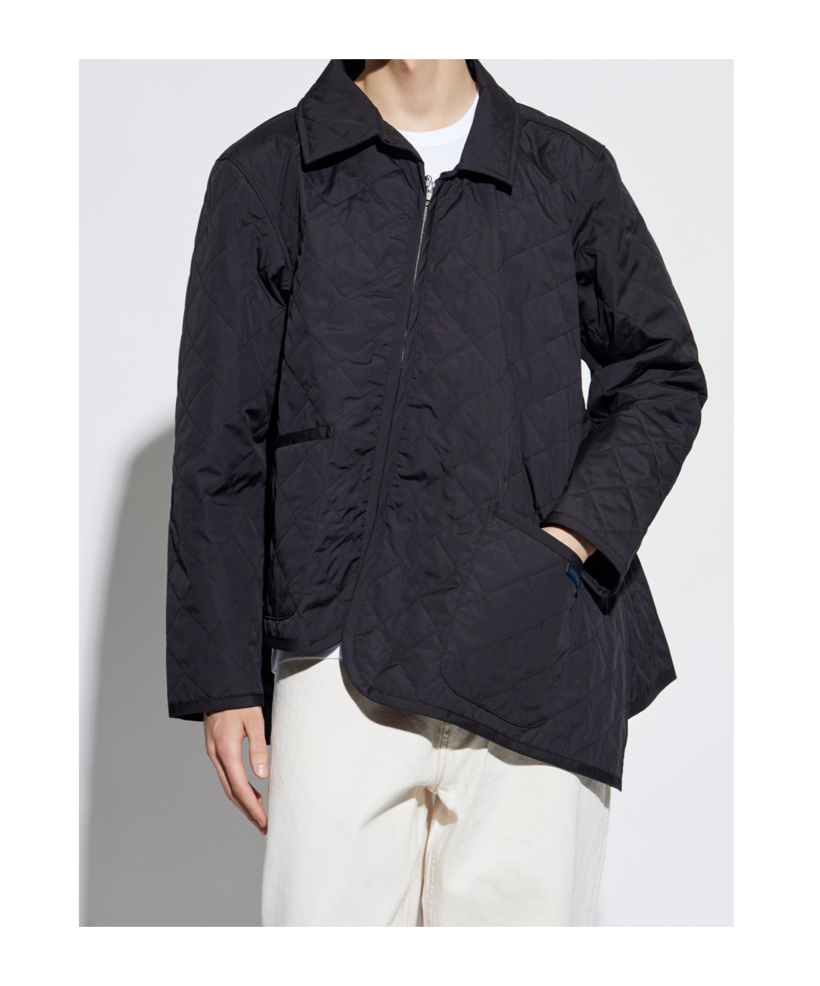 Comme Des Garçons Quilted Jacket In Black
