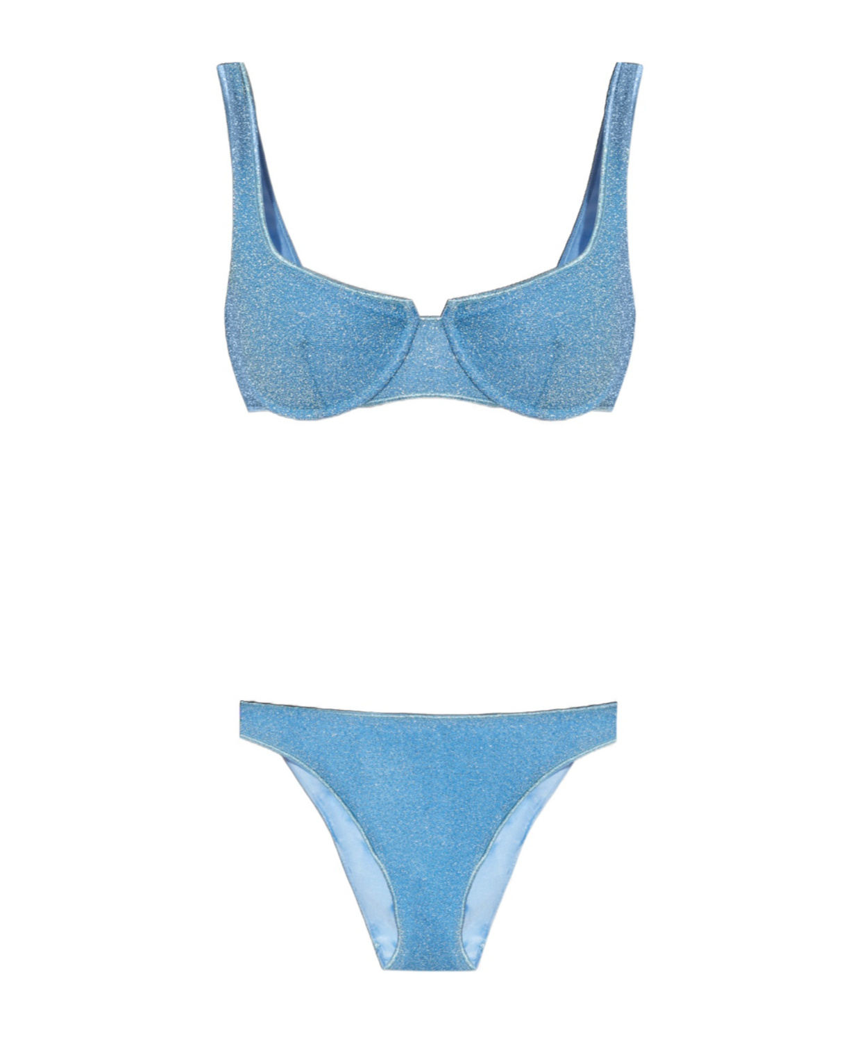 Shop Oseree Wide Strap Two Piece Swimsuit