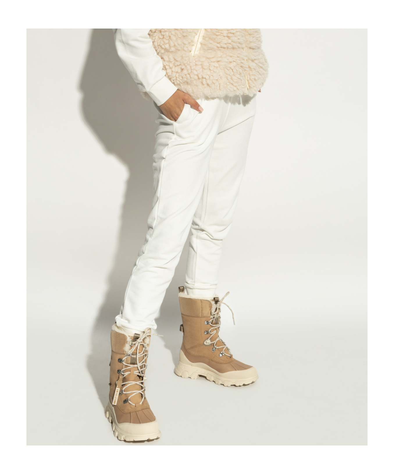 Shop Ugg Adirondack Meridian Boots In Nude