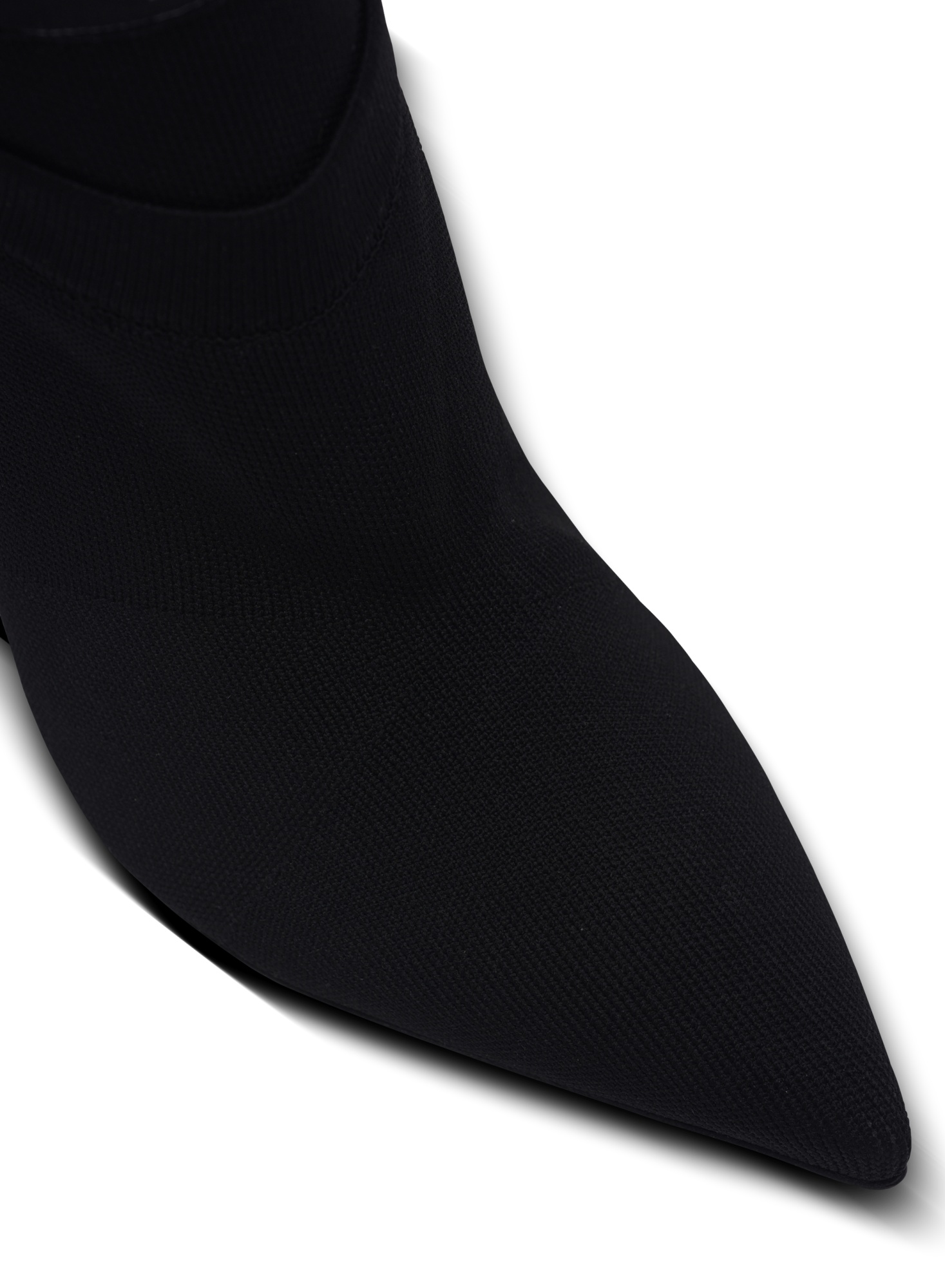 Balmain Ankle Boot High Heels Ankle Boots In Black Cotton In Black