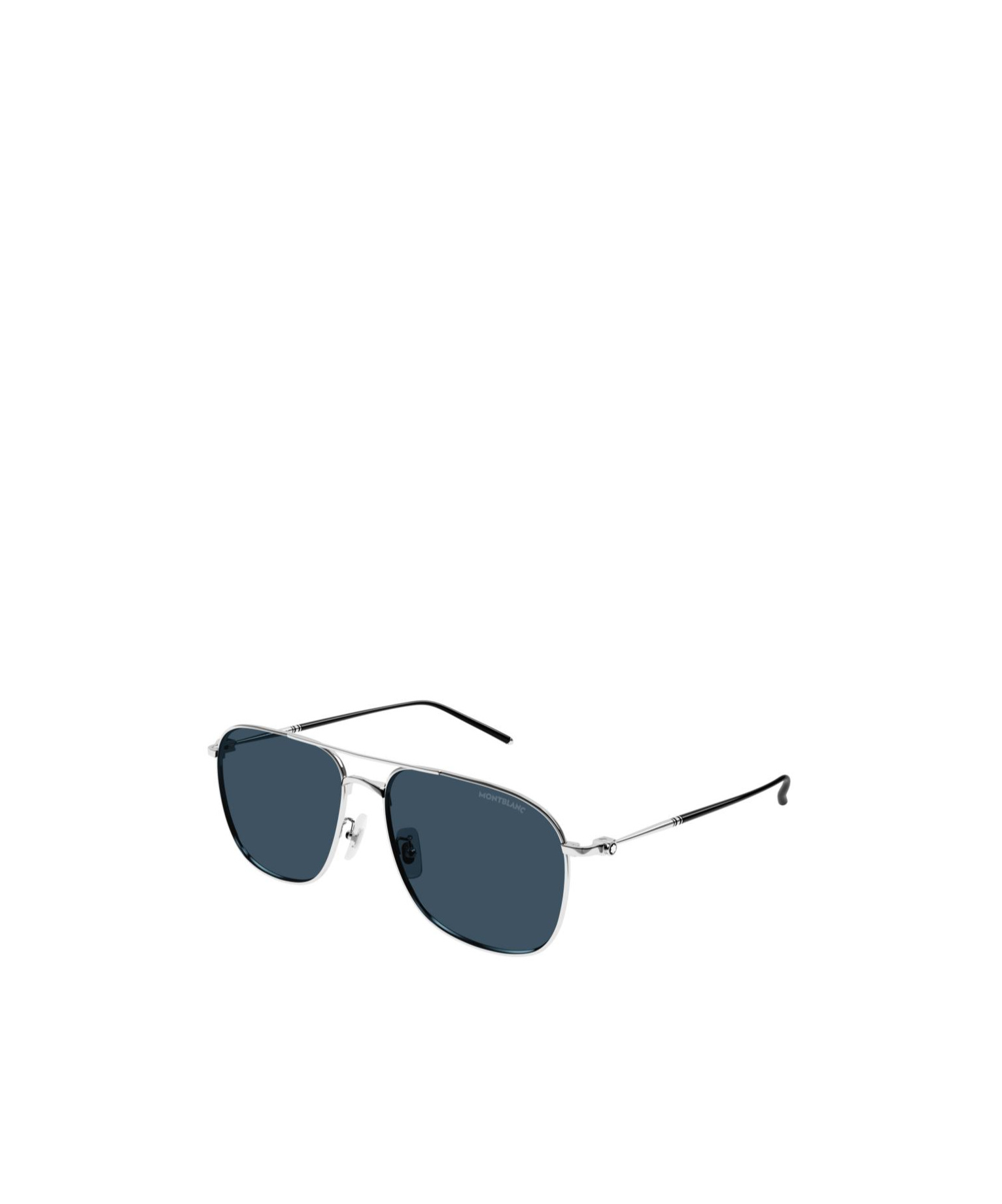 Montblanc Eyewear Pilot Frame Sunglasses In Blue