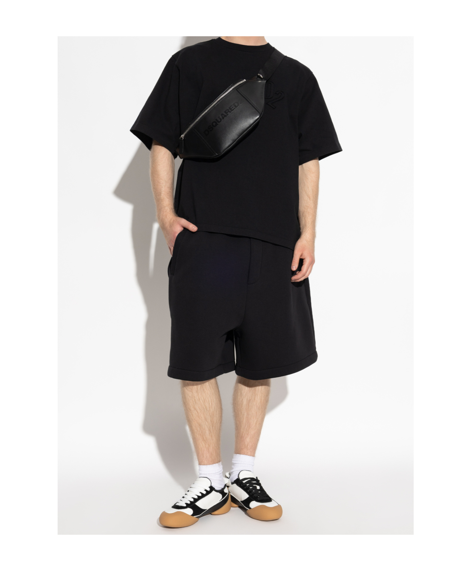 Dsquared2 Logo-embroidered Shorts