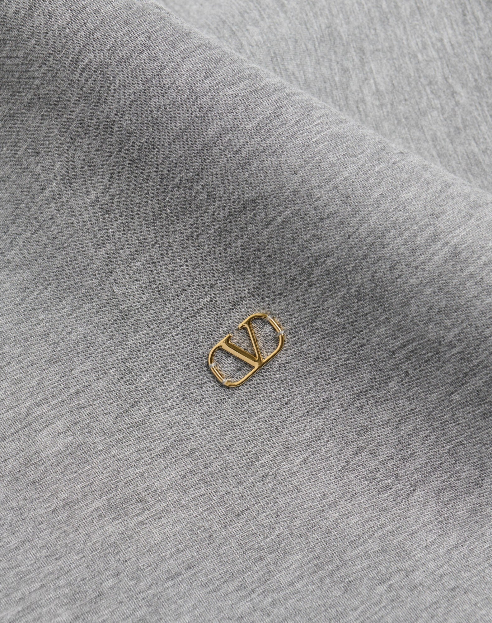 VALENTINO NEOPRENE CREWNECK SWEATSHIRT WITH VLOGO 