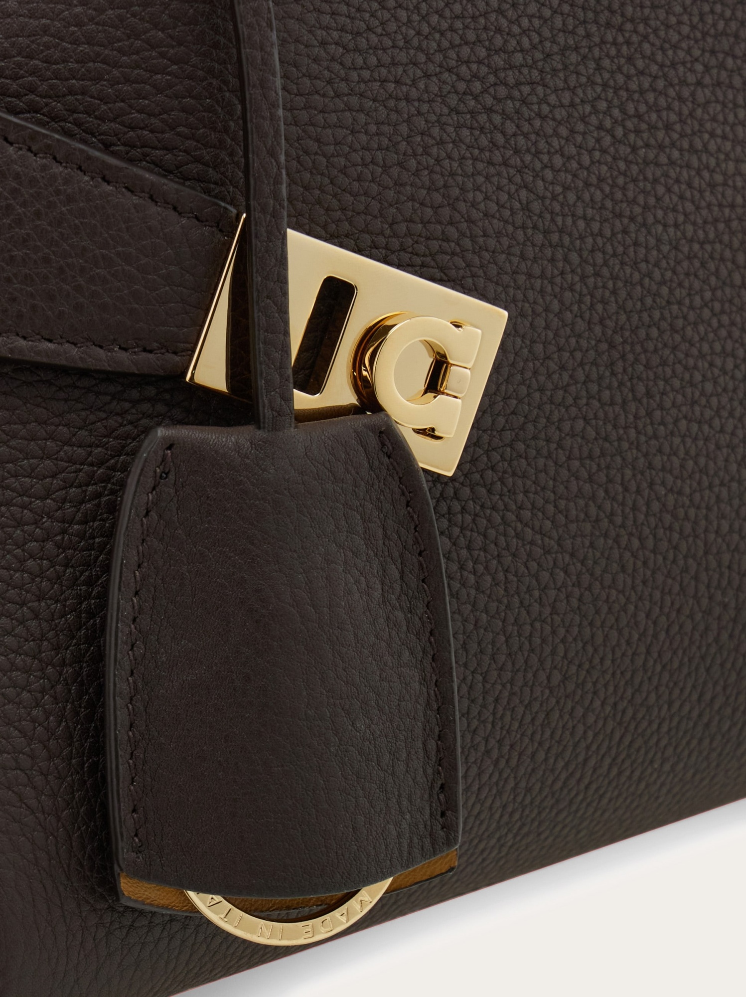 Ferragamo Salvatore Mini Hug Top Handle Bag