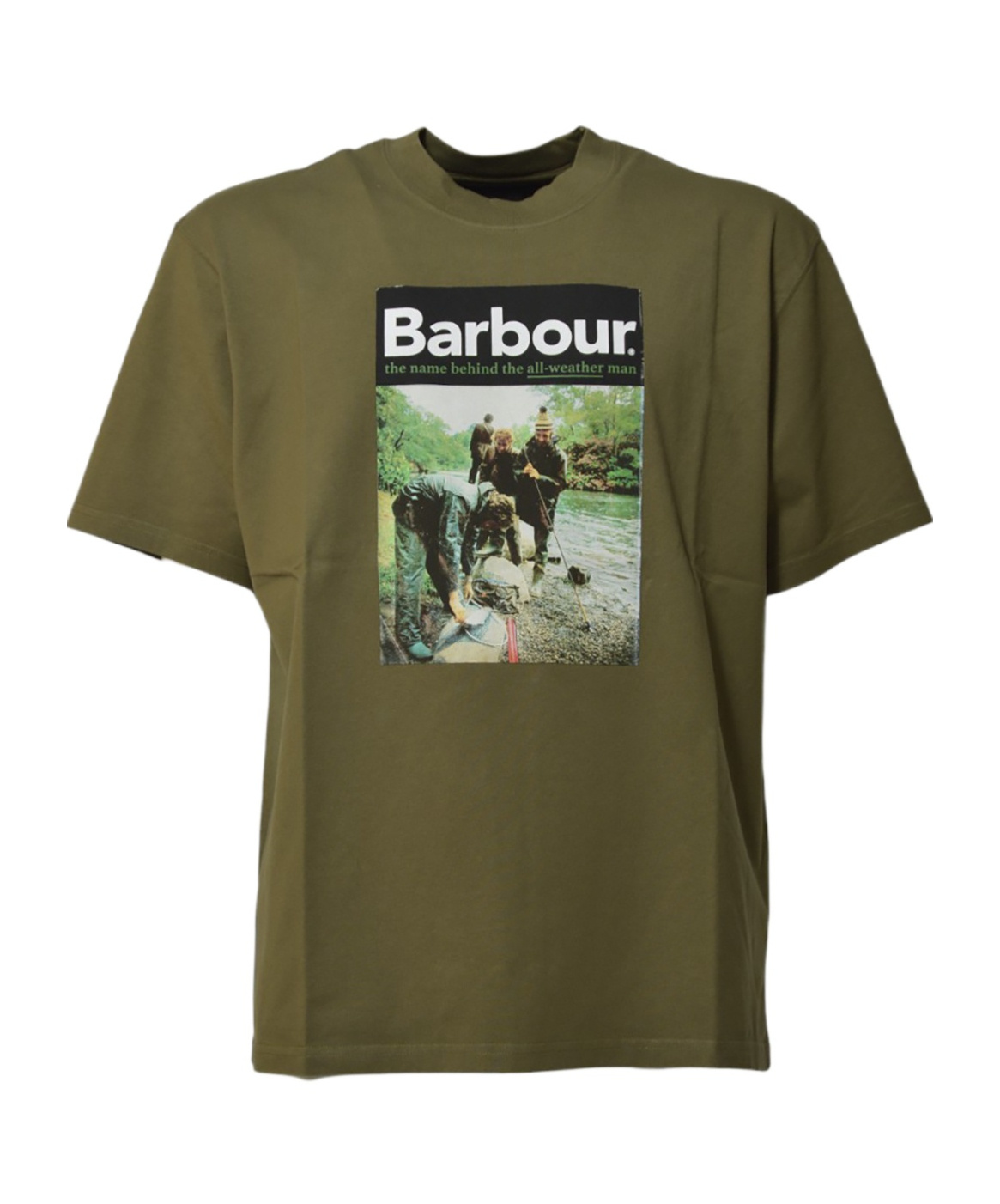 BARBOUR ALL WEATHER OVERSIZED GRAPHIC T-SHIRT