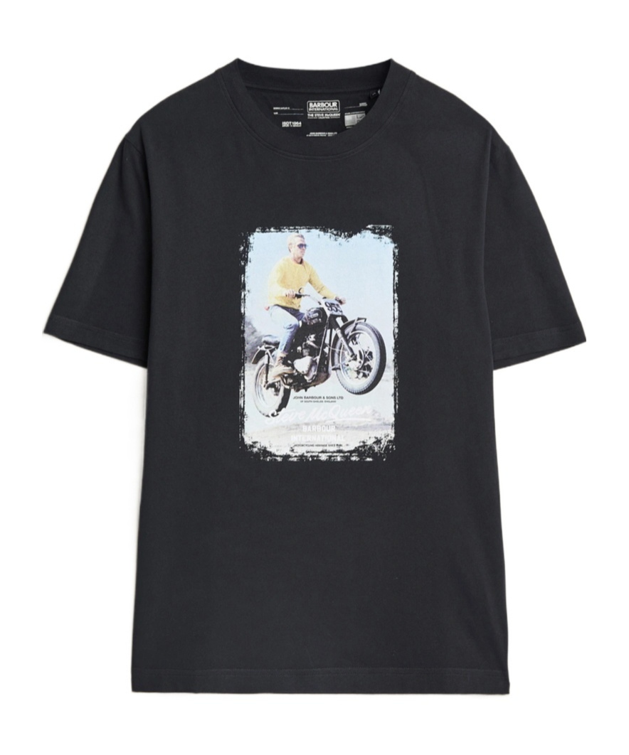 Shop Barbour Coster T-shirt In Green
