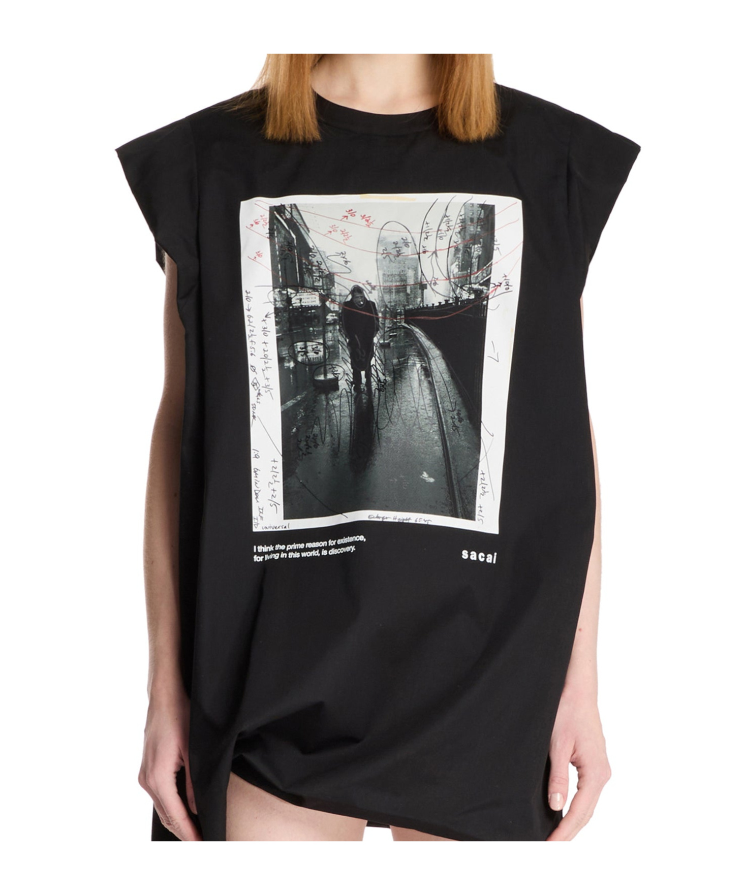 Sacai Short-sleeved T-shirt