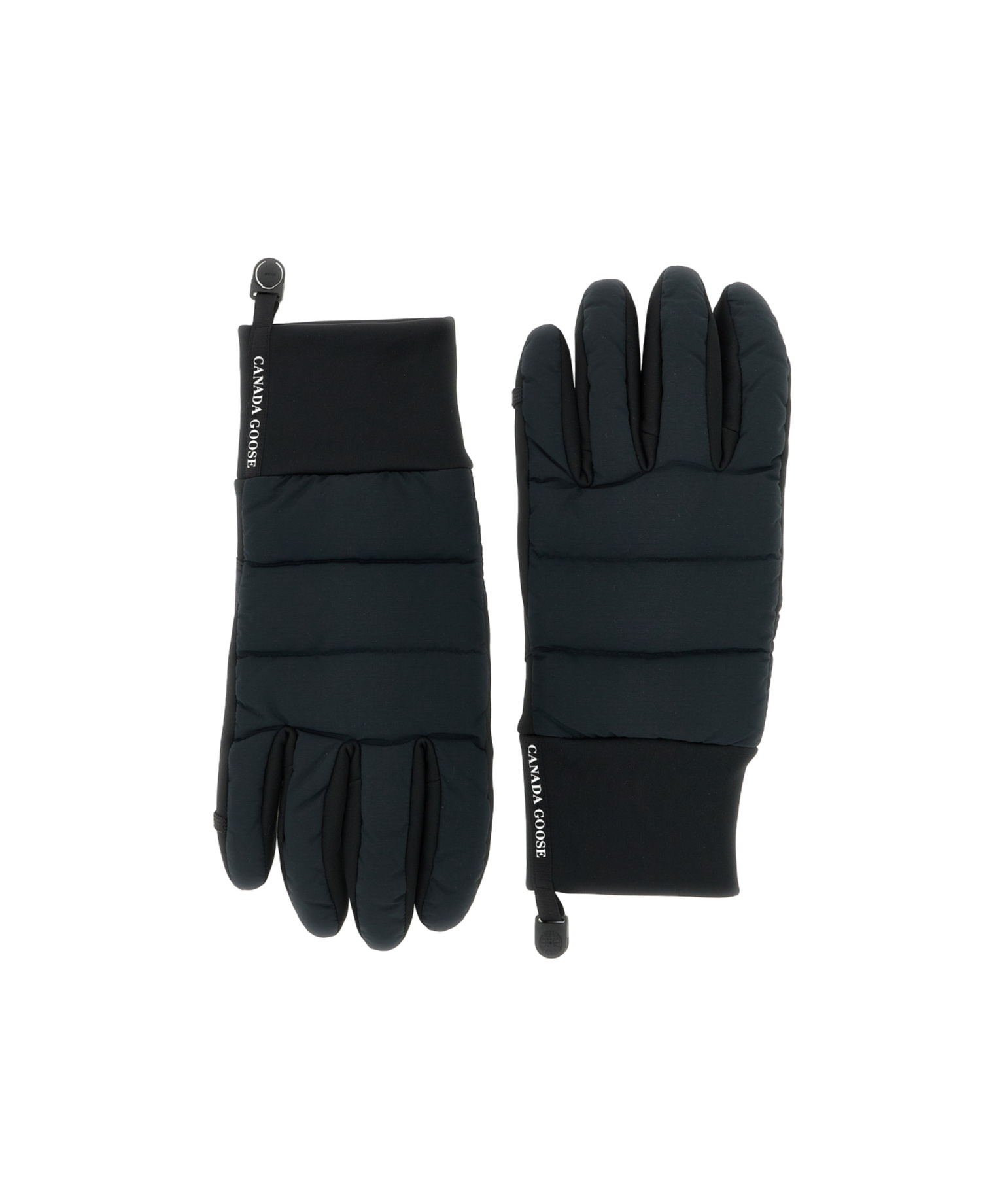 Canada Goose Insulated Gloves Featuring Elasticated Cuffs In Black