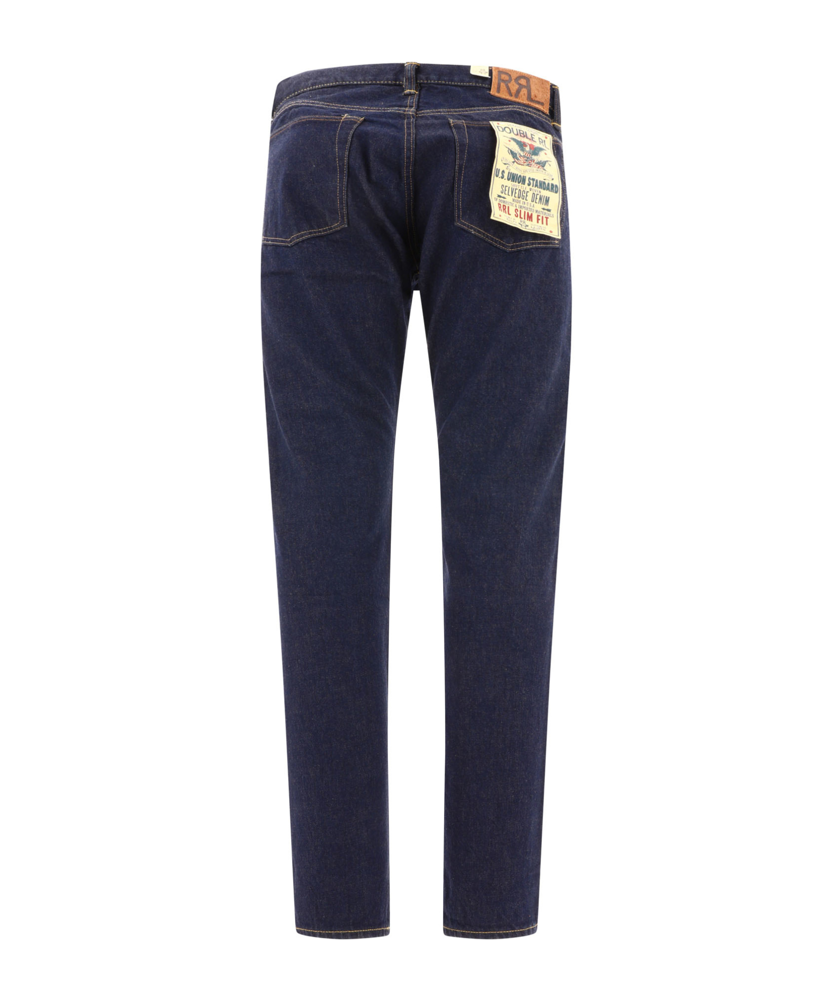 Rrl Belt-loop Jeans In Black