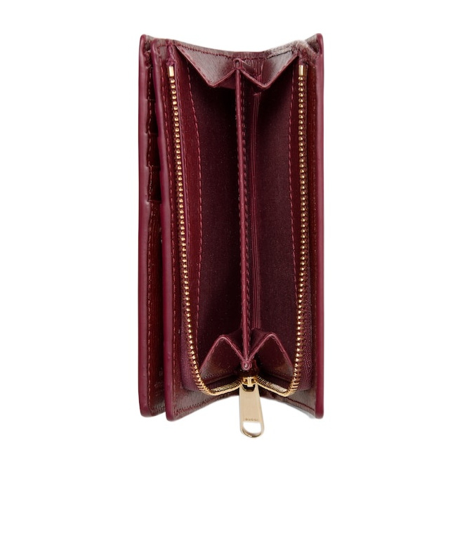 Gucci Folding Clip In Red