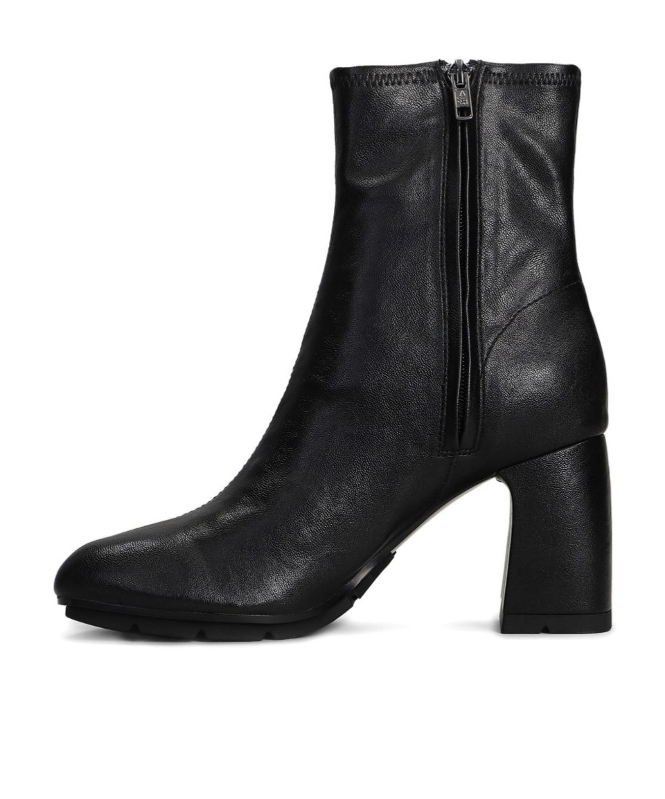 Ash Ankle Boots With Mid-height Block Heel In Black