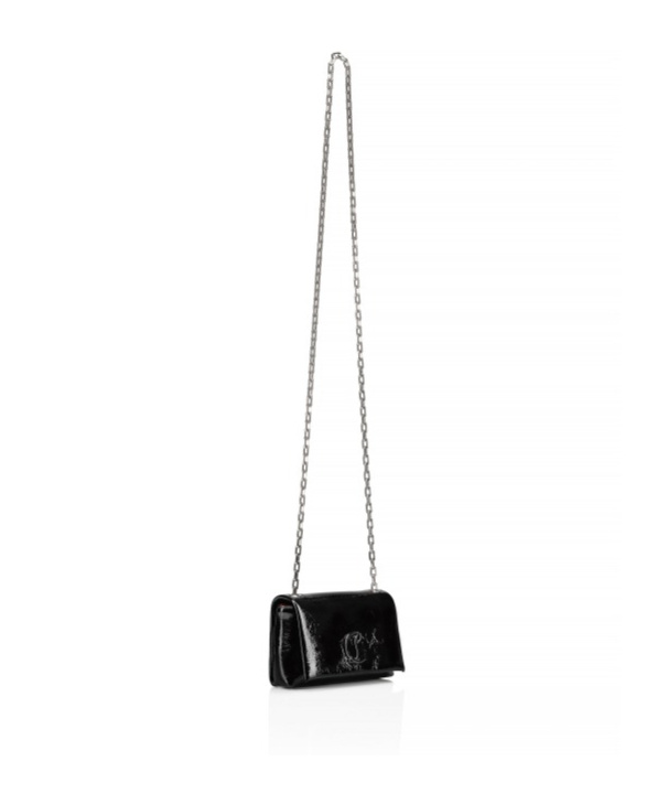 Christian Louboutin Chain Shoulder Bag In Black