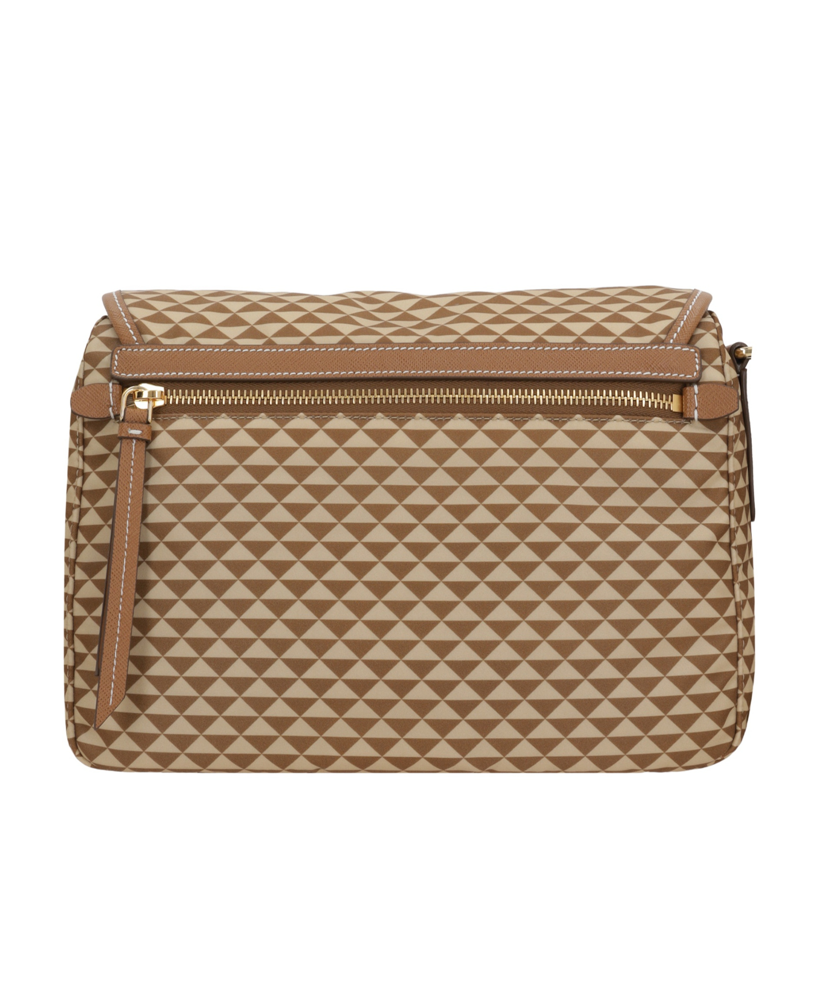 Shop Prada Re-nylon Cross Body Bag In Brown