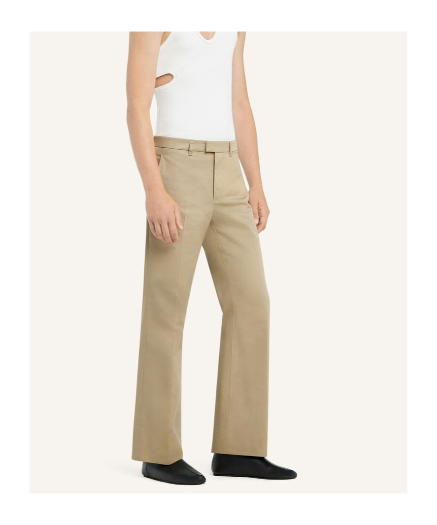 Courrèges Beige Tailored Trousers