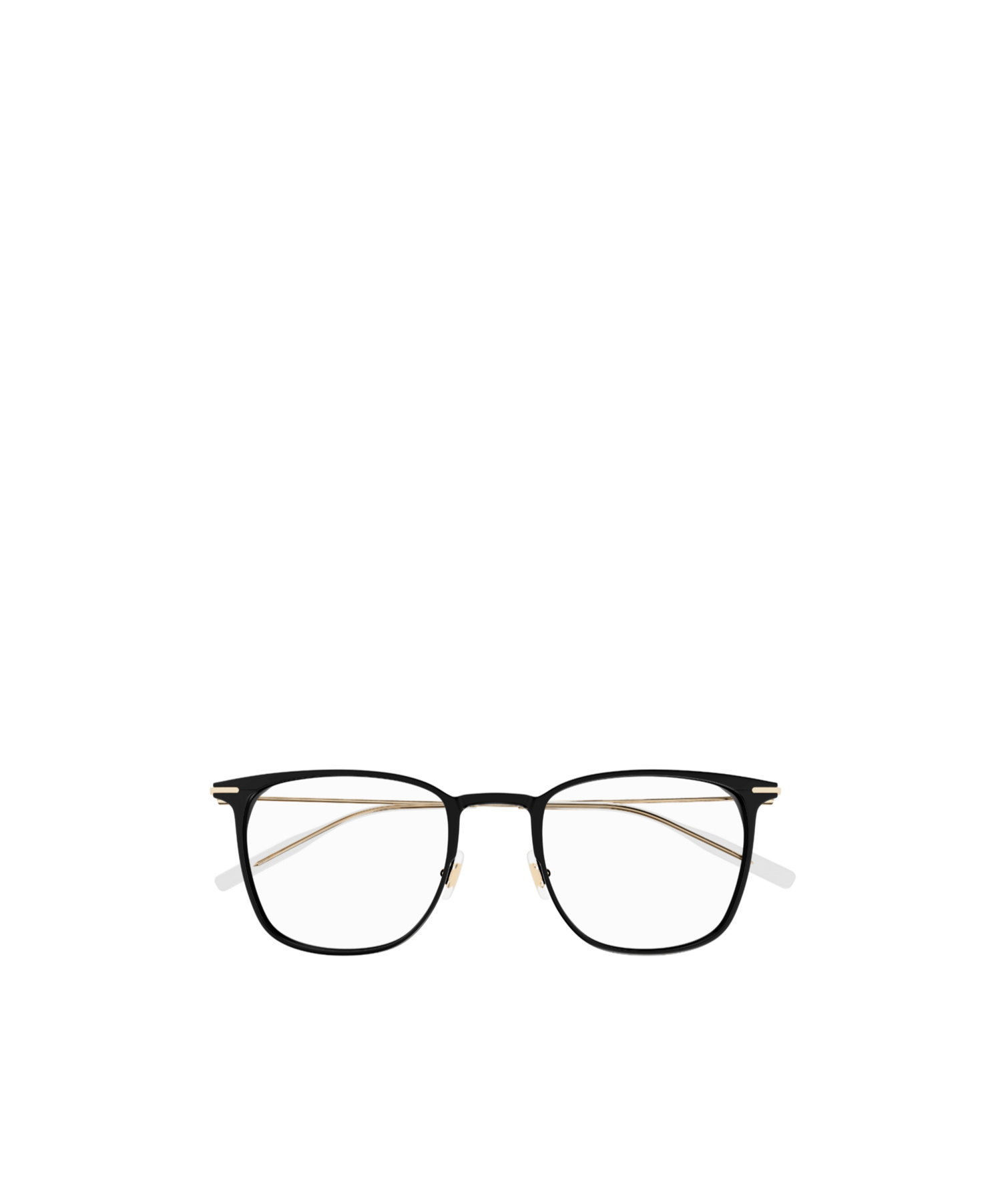 Montblanc Eyewear Square Frame Glasses In Black